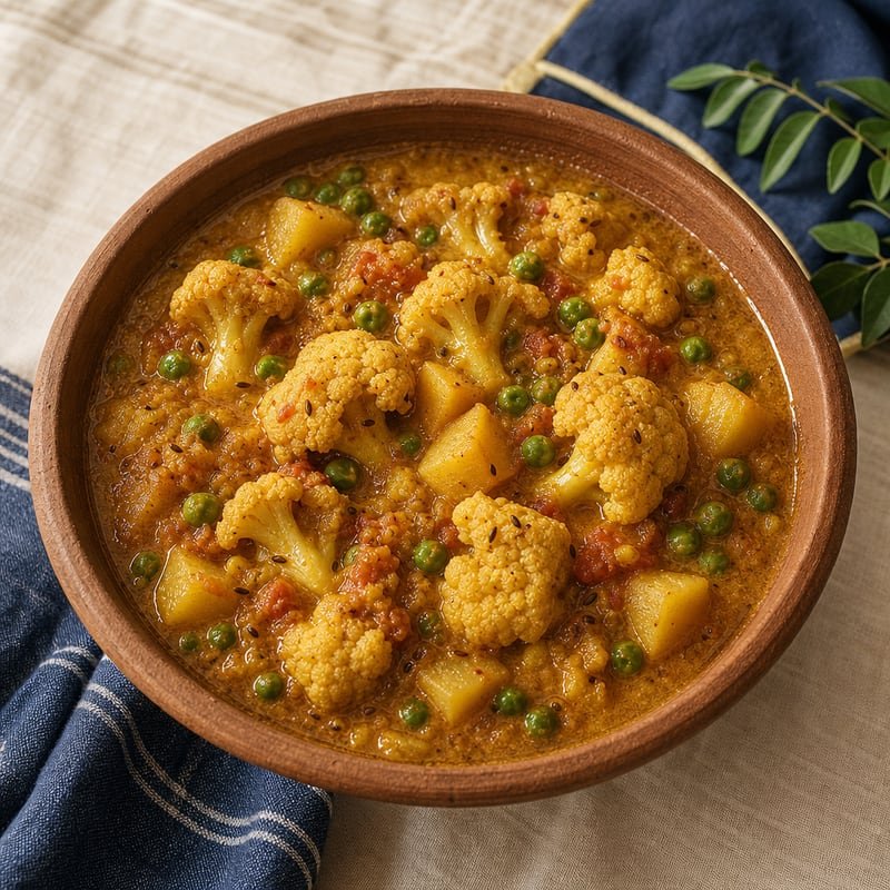Phulkopir Dalna (Cauliflower Curry)